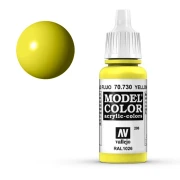 Vallejo Model Color 206 - 730-17 ml. Yellow Fluo
