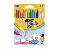 BIC Kredki plastikowe 12 kolorów 