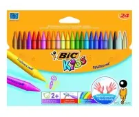 BIC Kredki plastikowe 24 kolory