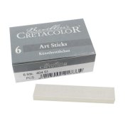 CRETACOLOR SZTYFT WHITE PASTEL DRY 7X14MM 