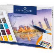 FABER CASTELL FARBY AKWARELOWE 36 KOLORÓW KOSTKA 