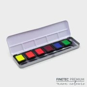 FineTec Premium Box Aquarell "Neon" 6 kolorów