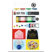 MARABU Dot Pen Set 4 x 25 ml