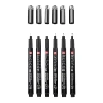 PIGMA MICRON SET 6 BLACK 4+2